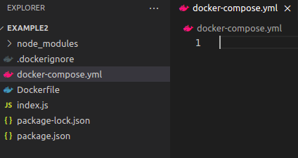 Docker compose file